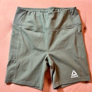 Reebok Biker Shorts with Pockets!